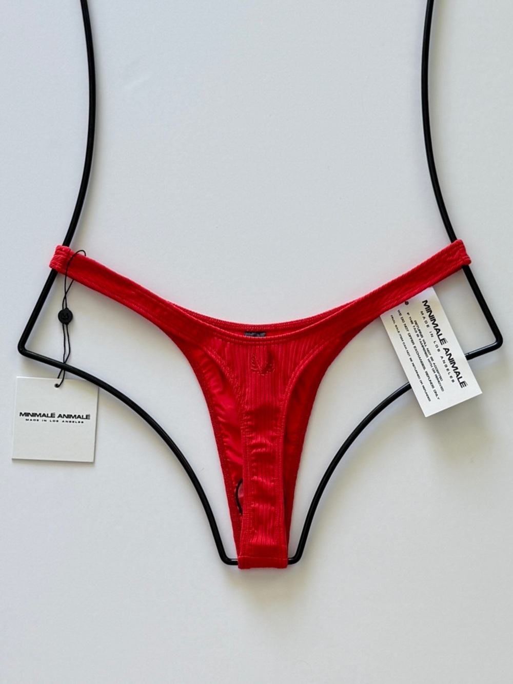 Minimale Animale NOLITA Rib Thong Bikini Bottom - Picture 4 of 10